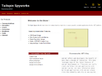Tailspin Spyworks web form + database + file manual